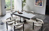 Alabaster Dream Rectangle Dining Table