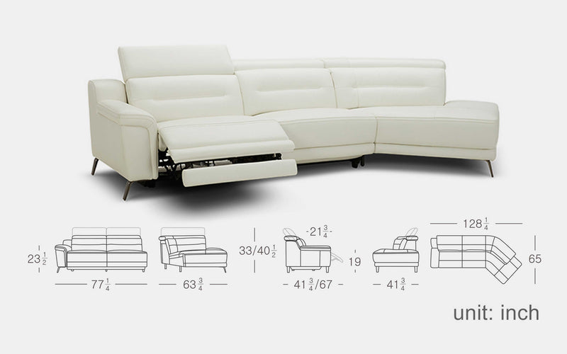 Maestrale Modern Motion Sofa Set